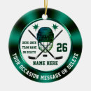 Search for hockey coach christmas tree decorations For kids