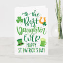 Search for saint patricks cards Typography
