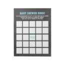 Search for baby shower notepads Boy