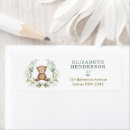 Search for picnic return address labels Teddy bear