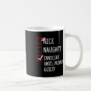 Search for naughty and nice mugs Donald