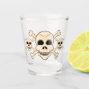 Search for skull shot glasses Skeleton