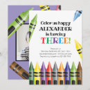 Search for 3 year old boy birthday invitations Third
