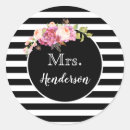 Search for black and white flowers stickers Stripes
