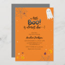 Search for spooky baby shower invitations Ghost