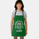 Search for patrick kids aprons Shamrock