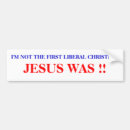 Search for jesus liberal bumper stickers Religion