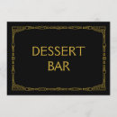 Search for dessert menus Reception