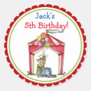 Search for birthday clown stickers Carnival