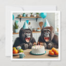 Search for gorilla invitations Monkey