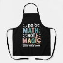 Search for math teacher aprons Humour