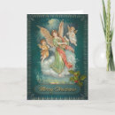 Search for vintage angel christmas cards Watercolor