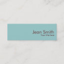 Search for cyan business cards Elegant