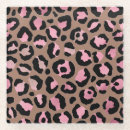 Search for leopard print coasters Pink