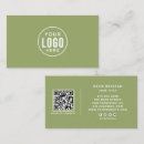 Search for round business cards Social media