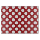 Search for red polka dots chopping boards Circle