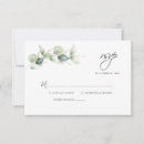 Search for rustic rsvp cards Eucalyptus