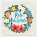 Search for hawaiian christmas stickers Hibiscus