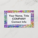Search for weave business cards Rainbow
