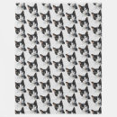 Search for black and white cat blankets Animal