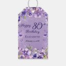 Search for 80th birthday gift tags 80 years old