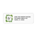 Search for palm return address labels Leaf
