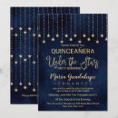 Search for navy blue quinceanera invitations Elegant chic