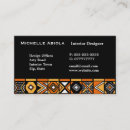 Search for african american business cards Yellow