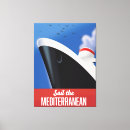 Search for mediterranean canvas prints Cruise