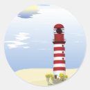 Search for red white lighthouse stickers Beach