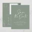 Search for unique save the date postcards Elegant