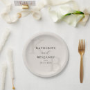 Search for minimalist wedding plates Elegant