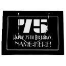 Search for art deco gift bags Happy birthday