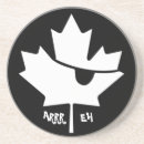 Search for maple leaf coasters Canadian