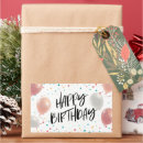 Search for colorful confetti stickers Happy birthday