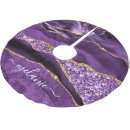 Search for purple tree skirts Glitter