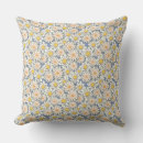 Search for blue and yellow floral cushions Pattern
