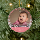 Search for pink christmas tree decorations Zbaby