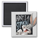 Search for bugs bunny magnets typography graphic