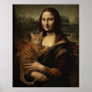 Search for mona lisa posters Cat
