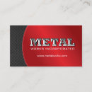 Search for embossed metal business cards Modern