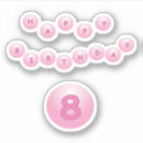 Search for eight year old stickers Age 8