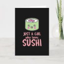 Search for sushi cards Restaurant