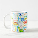 Search for dinosaurs mugs Blue