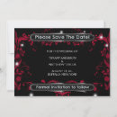 Search for red black save the dates Swirls