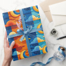 Search for night sky wrapping paper Celebration