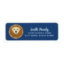 Search for yellow labrador return address labels Retriever