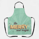 Search for holiday text aprons Typography