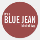Search for blue denim stickers Casual