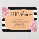 Search for luncheon baby shower invitations Peach